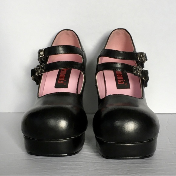 Demonia Shoes Sz8 Demonia Gothika9 Mary Jane Platform Heels Poshmark